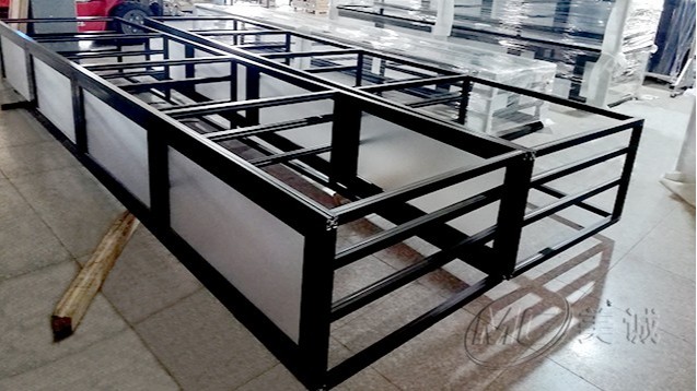 黑色鋁型材移動(dòng)電纜框架 黑色鋁型材移動(dòng)電纜框架