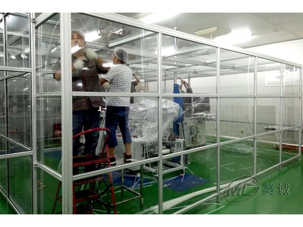 安裝潔凈房為什么選工業(yè)鋁型材？