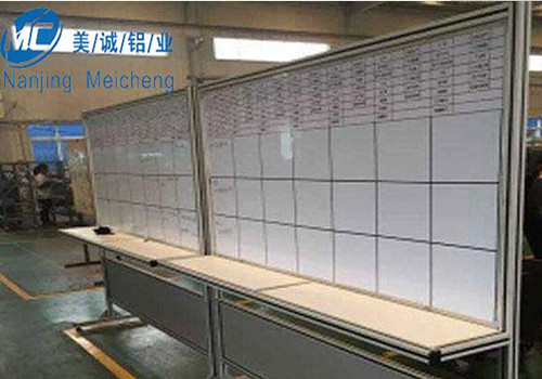 鋁型材隔斷白板架