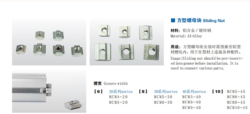 方母、規(guī)格、示范圖