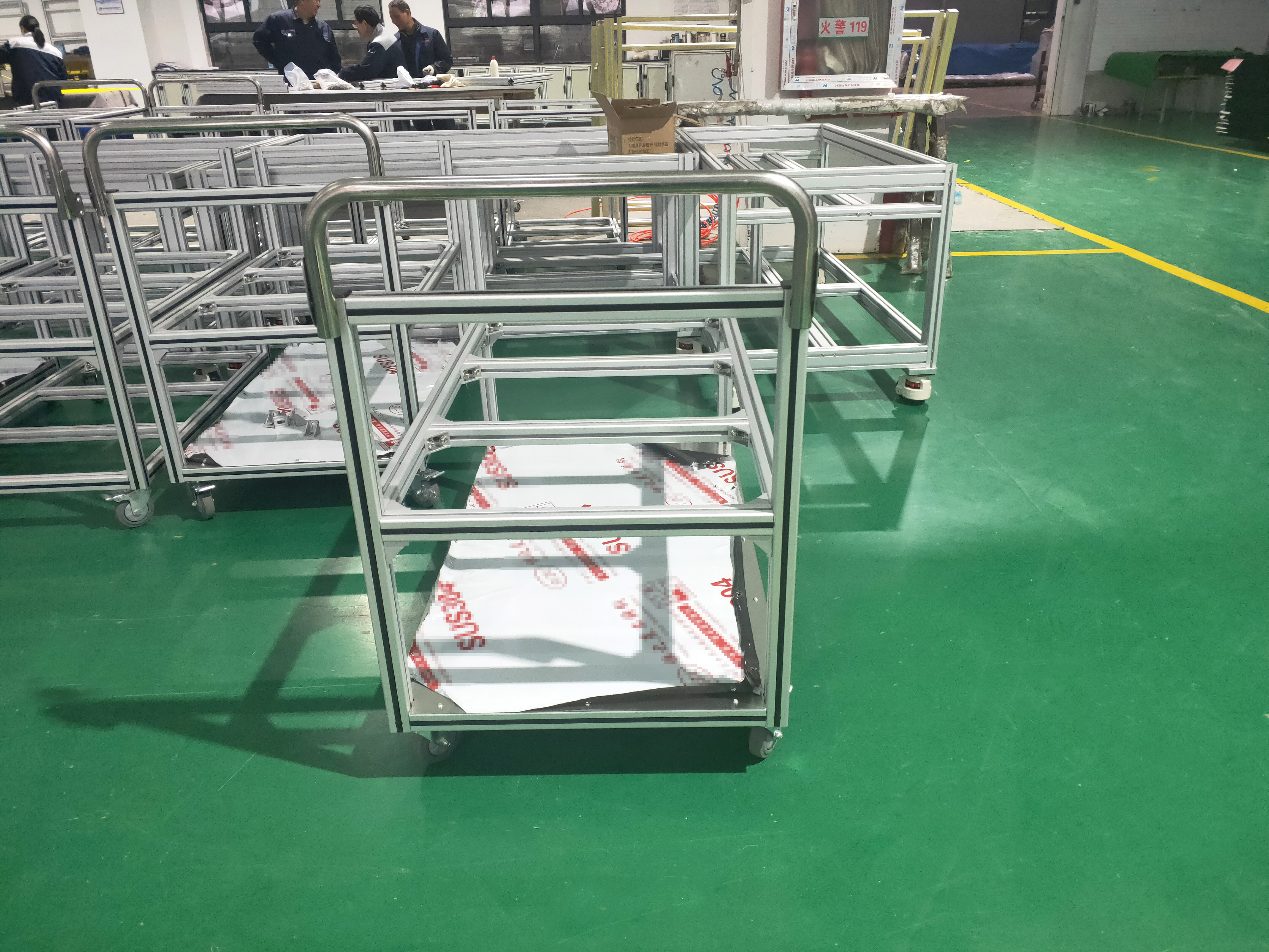 鋁型材小車都是用的什么材料？