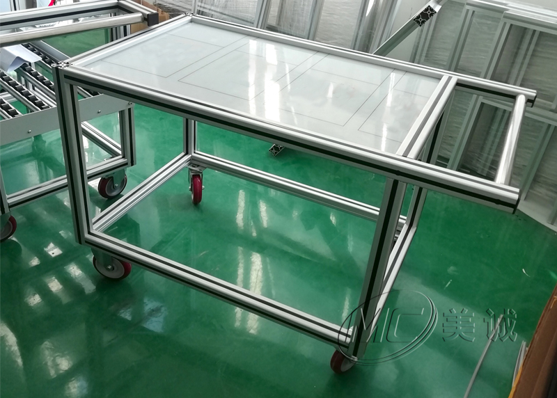 鋁型材小車成品，離不開模型圖的幫助