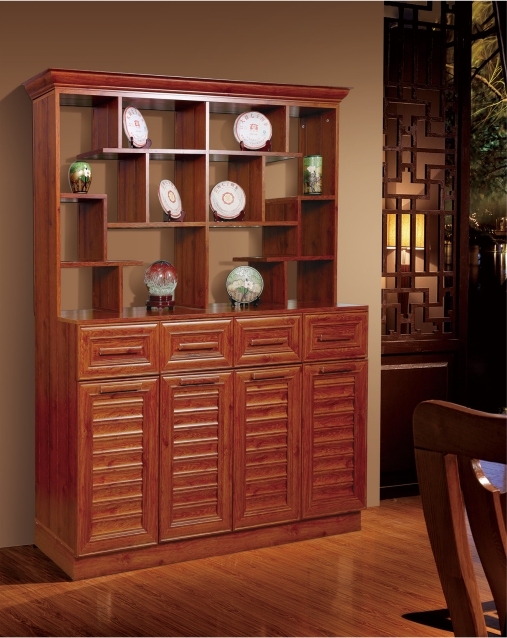 全鋁博古架-01（風(fēng)格：中式；顏色：金像）